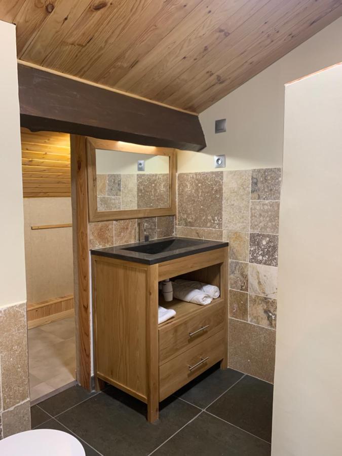 Bed and Breakfast Chambre D'Hotes Climatisee Avec Terrasse Et Spa Saint Alban Auriolles Exterior foto